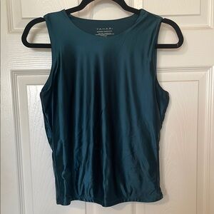 Tahari Women's Teal Sleeveless Top